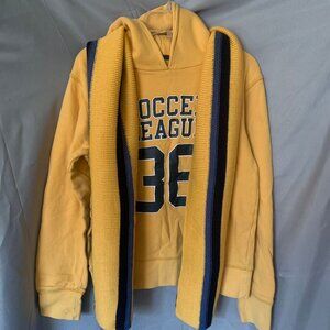 H&M Boys hoodie with Nautica scarf
